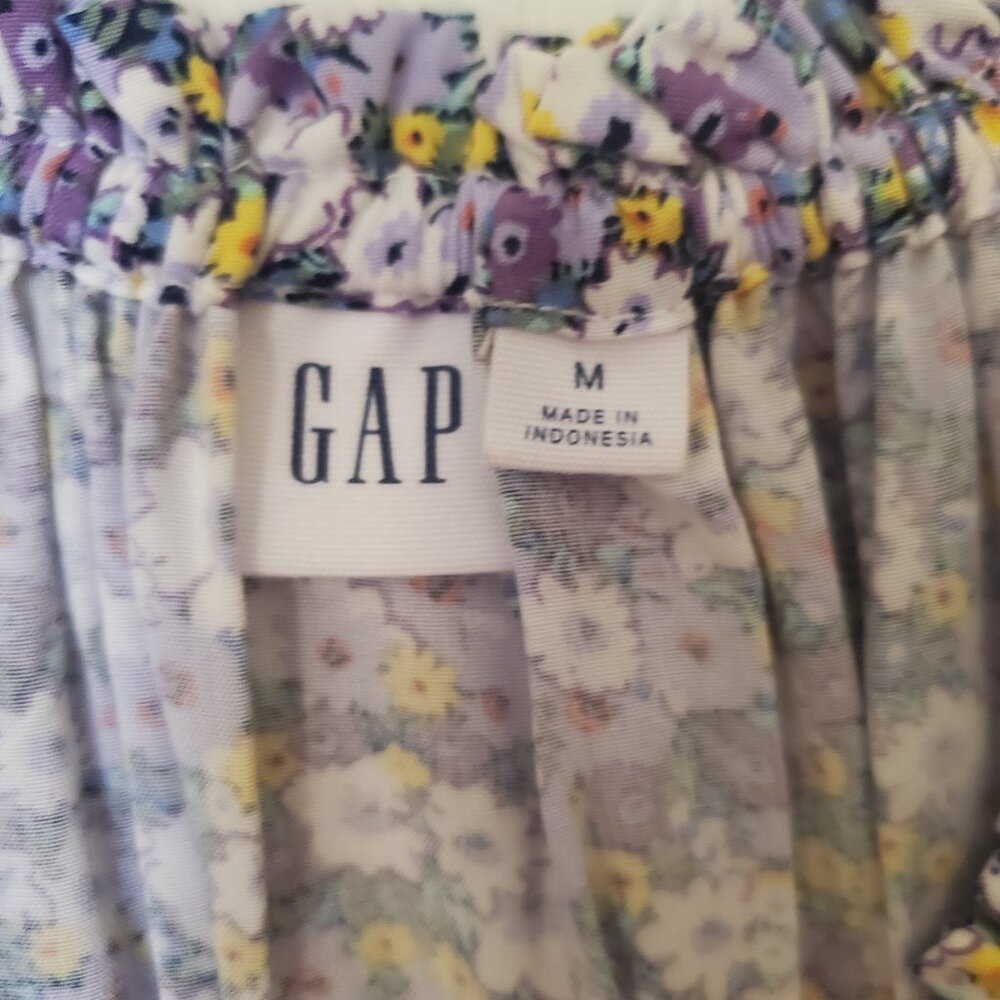 Beautiful Boho Spring Flower Gap Dress (M) - Picture 2 of 6